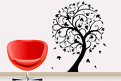 Wandtattoo Baum
